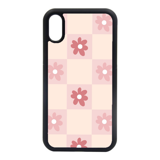 Checkered Flower Case