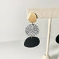 Black Dangly Earring