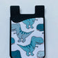 dinosaur card holder iphone