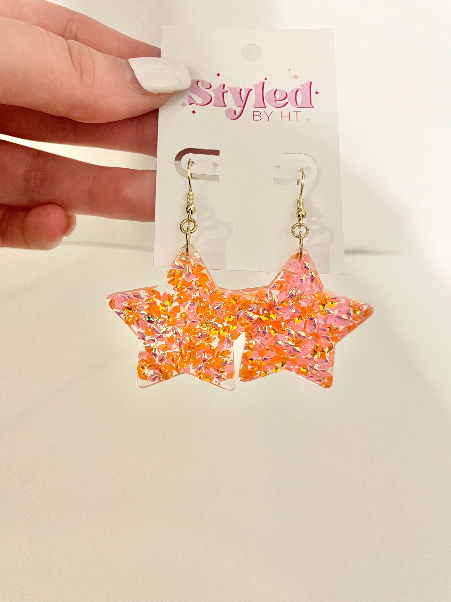 Star earrings