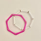 Pink Bamboo bracelet