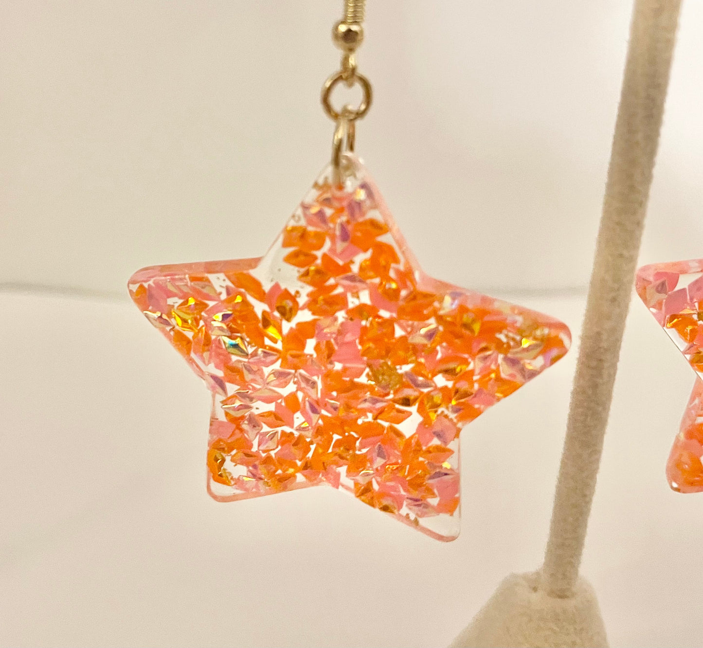 Star earrings