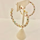 Colorful heart hoops
