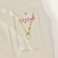 Heart lock necklace