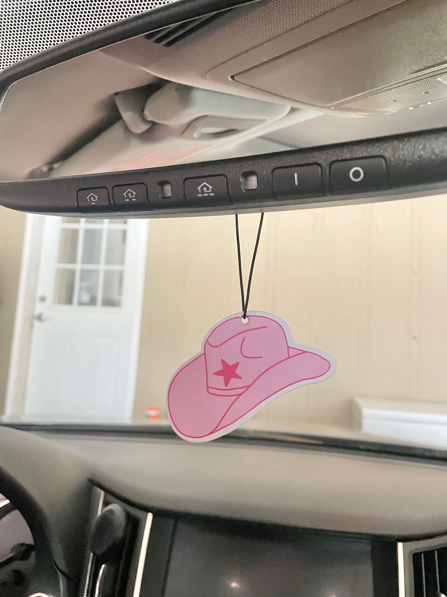 Cowboy hat air freshener