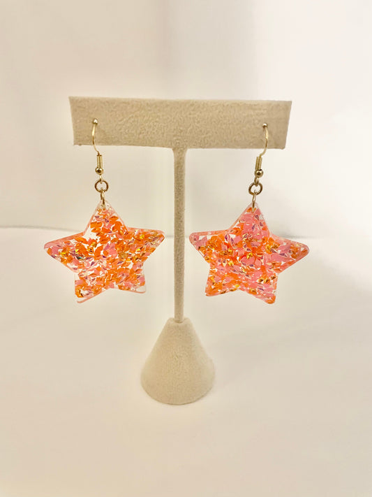 Star earrings