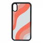 orange curvy phone case for iphone 6, iphone 7, iphone 8, iphone plus, iphone max, iphone x, iphone xs, iphone 11, iphone pro