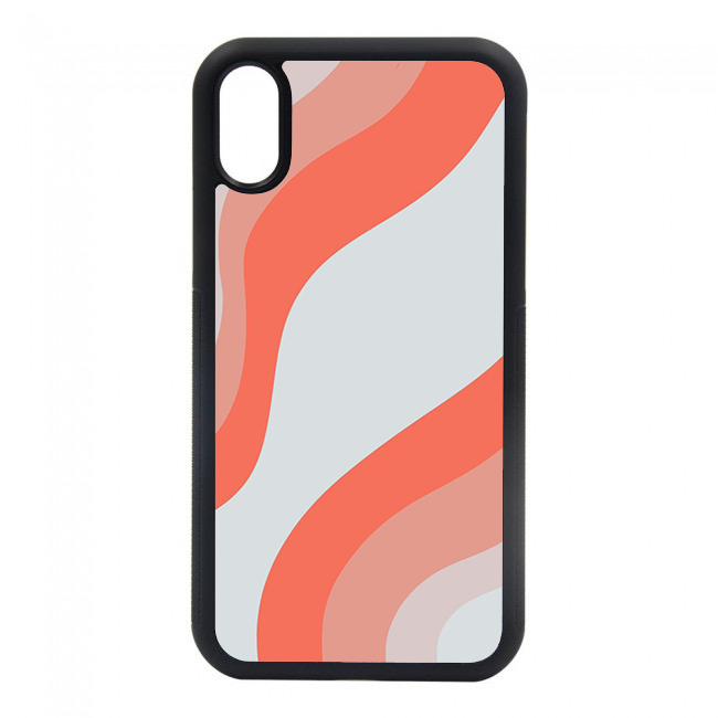 orange curvy phone case for iphone 6, iphone 7, iphone 8, iphone plus, iphone max, iphone x, iphone xs, iphone 11, iphone pro